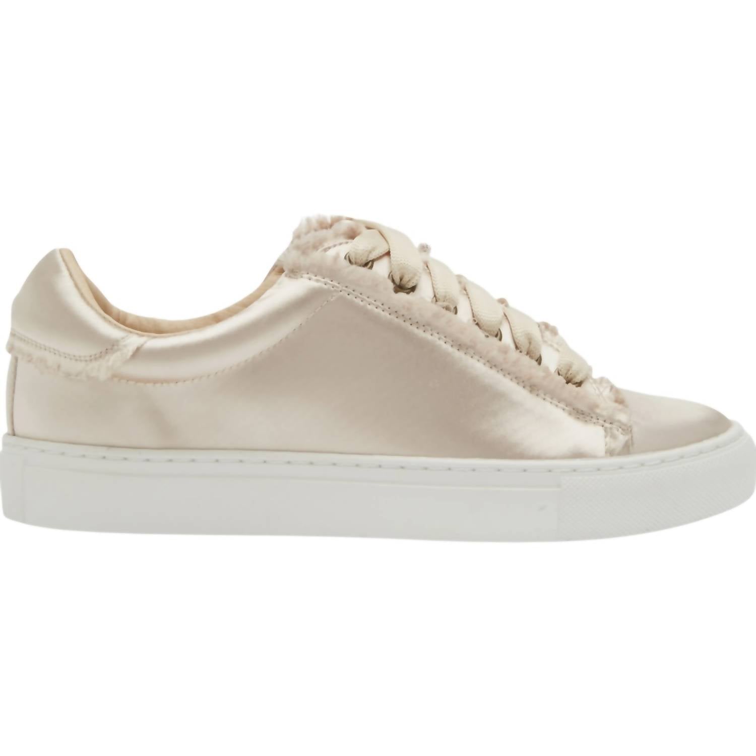 CHOCOLAT BLU Women's San Remo Sneakers in champagne - women's sneaker - alternate view
