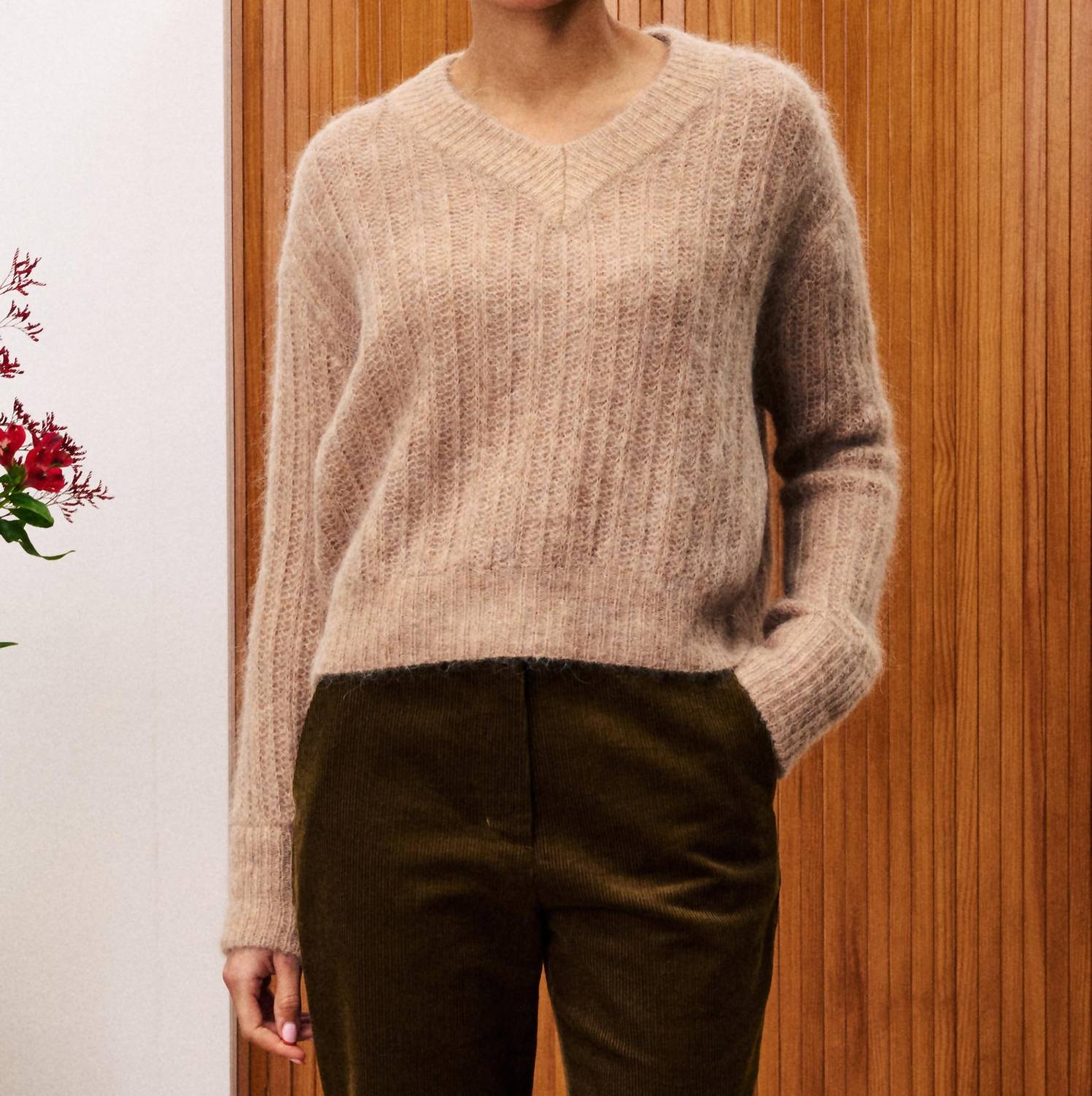 Frnch - Myosotis Long Sleeve Sweater