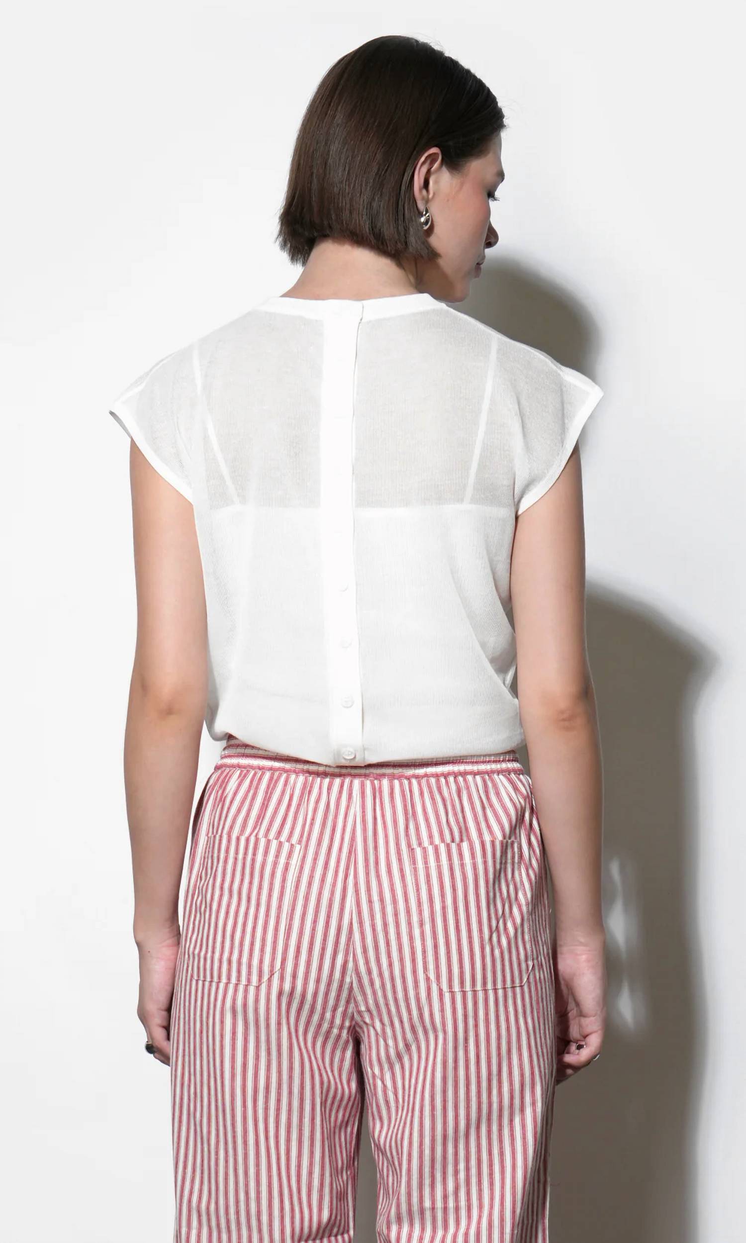 Greylin - Natalia Sheer Bubble Sweater