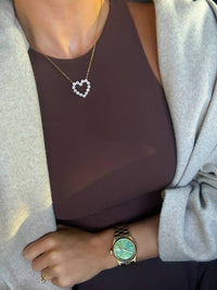 Chansuttpearls - Women's The Everly Heart Pendant