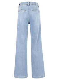 Kut From The Kloth - Women's Pleat Front High Rise Wide Leg Jeans