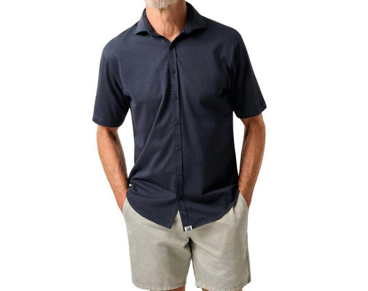Johnnie-O - Surfsucker Short Sleeve Hangin Out Button Down Shirt