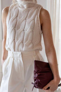 Sablyn - Salvia Cable Turtleneck Sweater