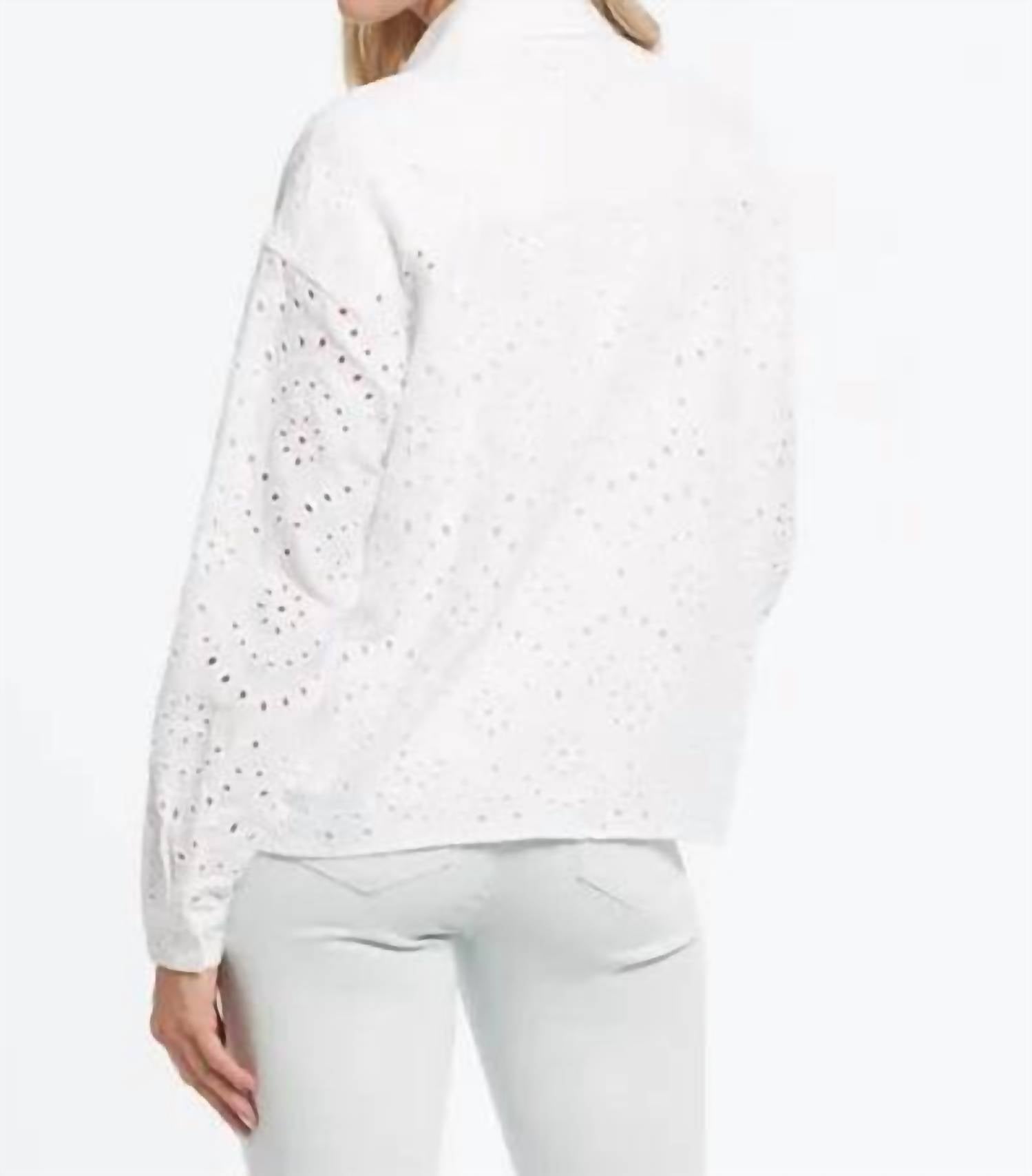 Tribal - Elaine Eyelet Shacket