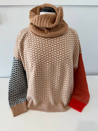 Zaket & Plover - Women's Fairisle Snood Sweater