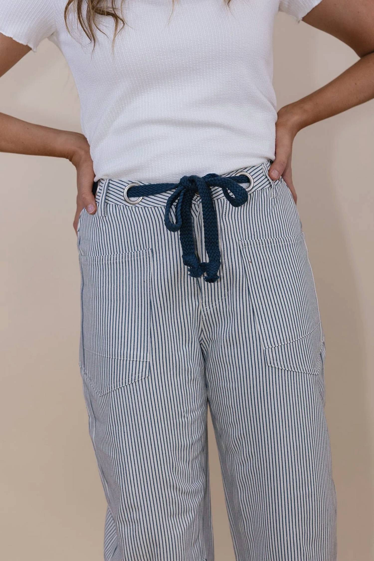 Polagram - Mel Striped Pants