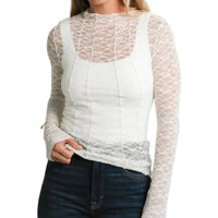 Illa Illa - Samantha Lace Top
