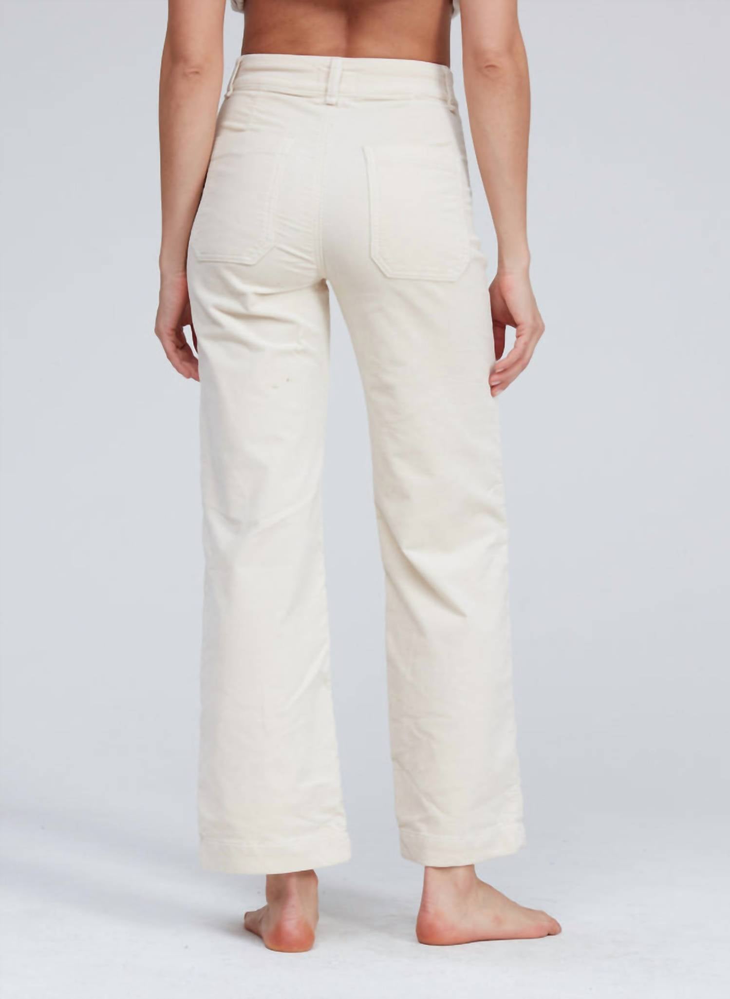 Askk Ny - Women's Corduroy Sailor Pants
