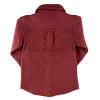 Rufflebutts - Boy's Quilted Knit Long Sleeve Button Down Shirt