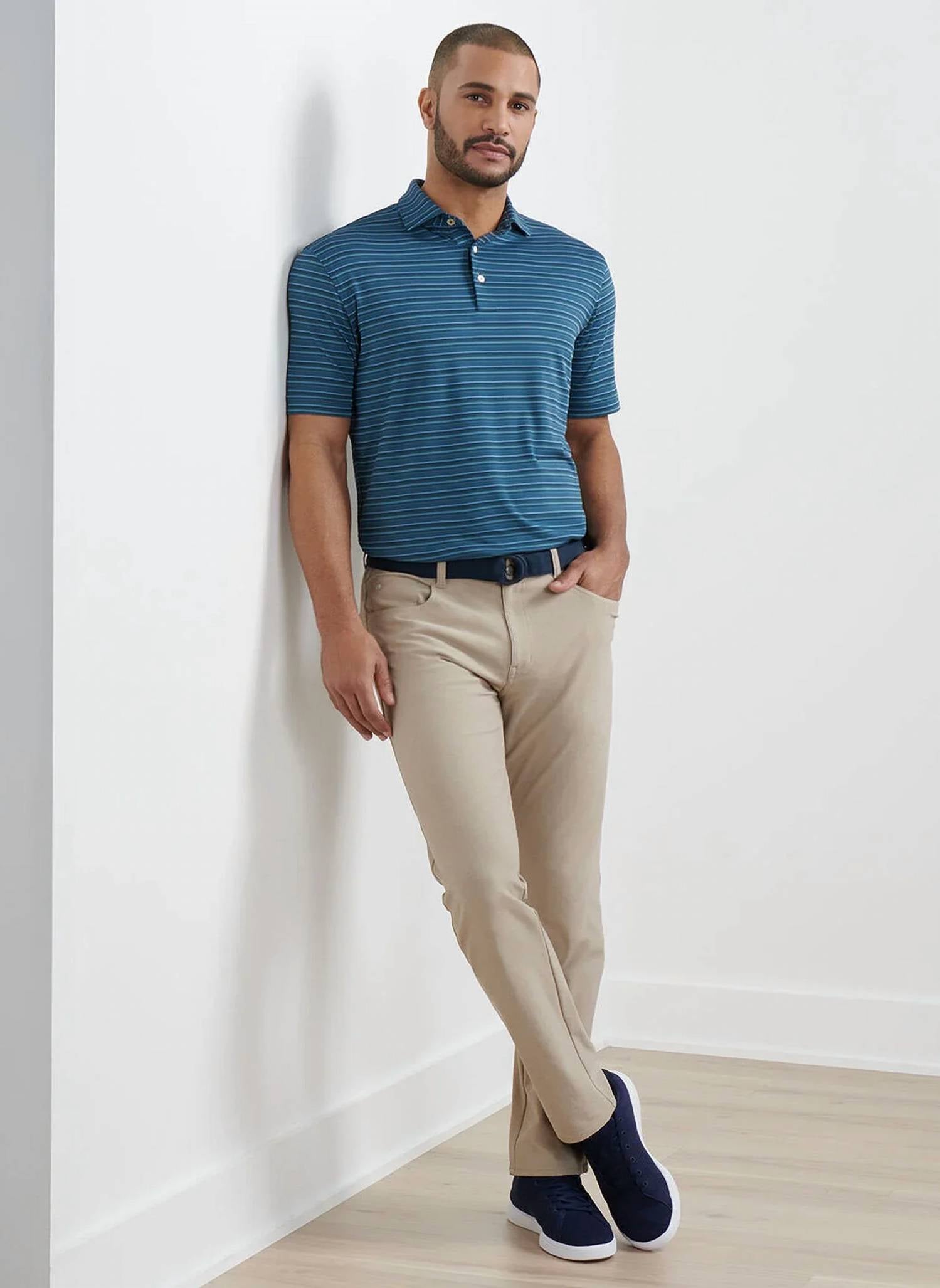 Peter Millar - Brevard Performance Flannel Five Pocket Pants