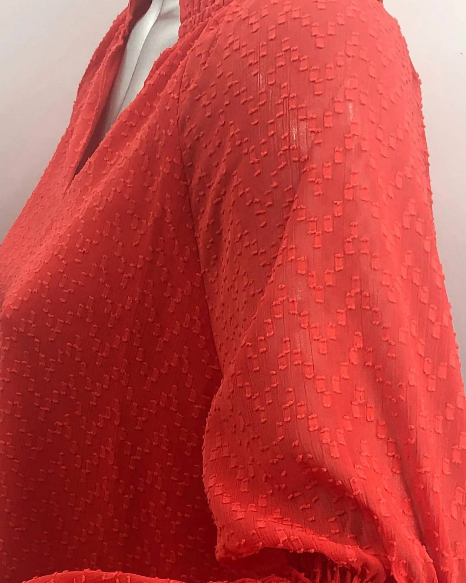 Jade Melody Tam - Carissa Swiss Dot Top
