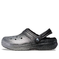Crocs - Unisex Classic Glitter Lined Clog