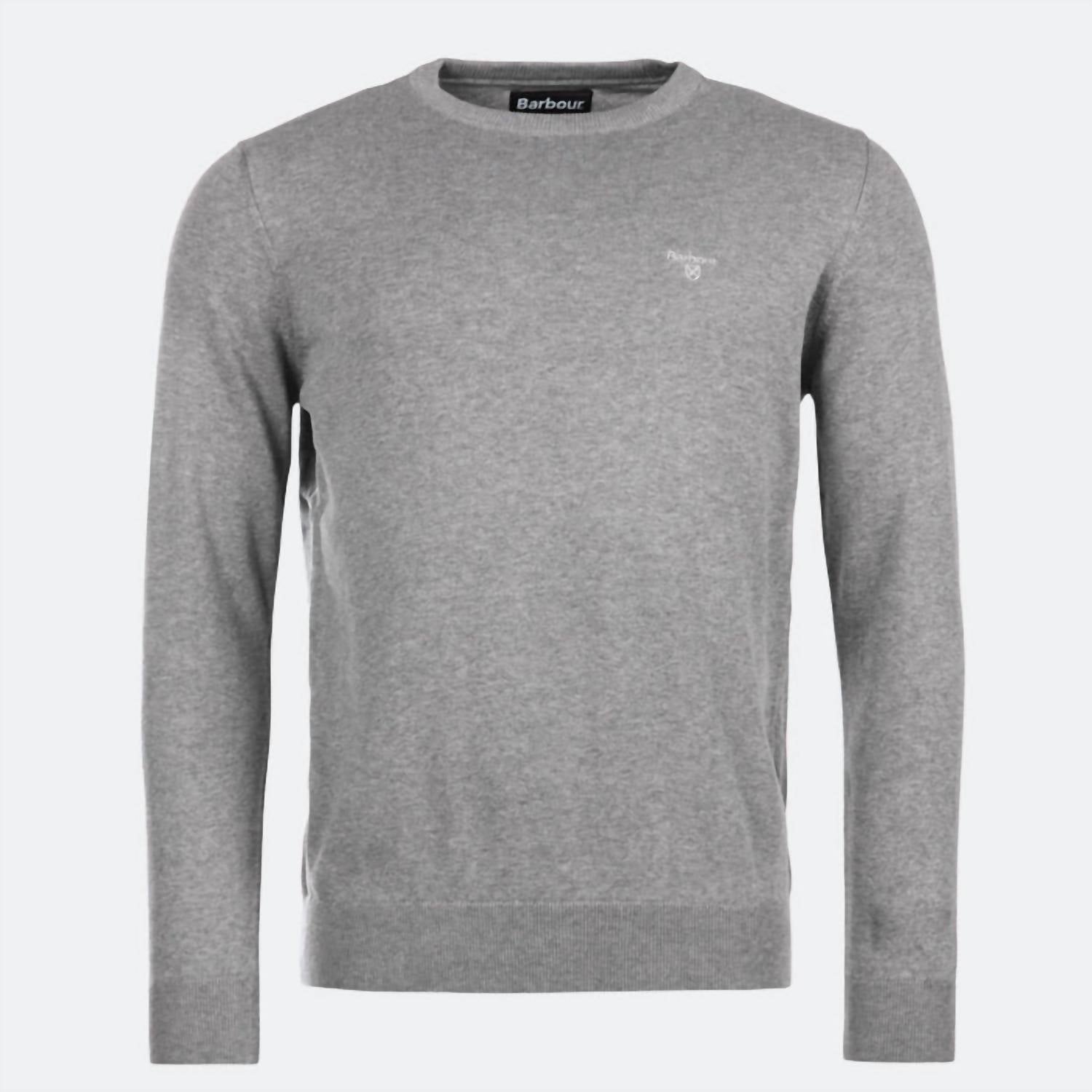Barbour - Pima Cotton Crew Neck Sweater