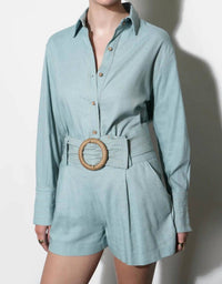 Greylin - Emily Oversized Linen Blend Shirt