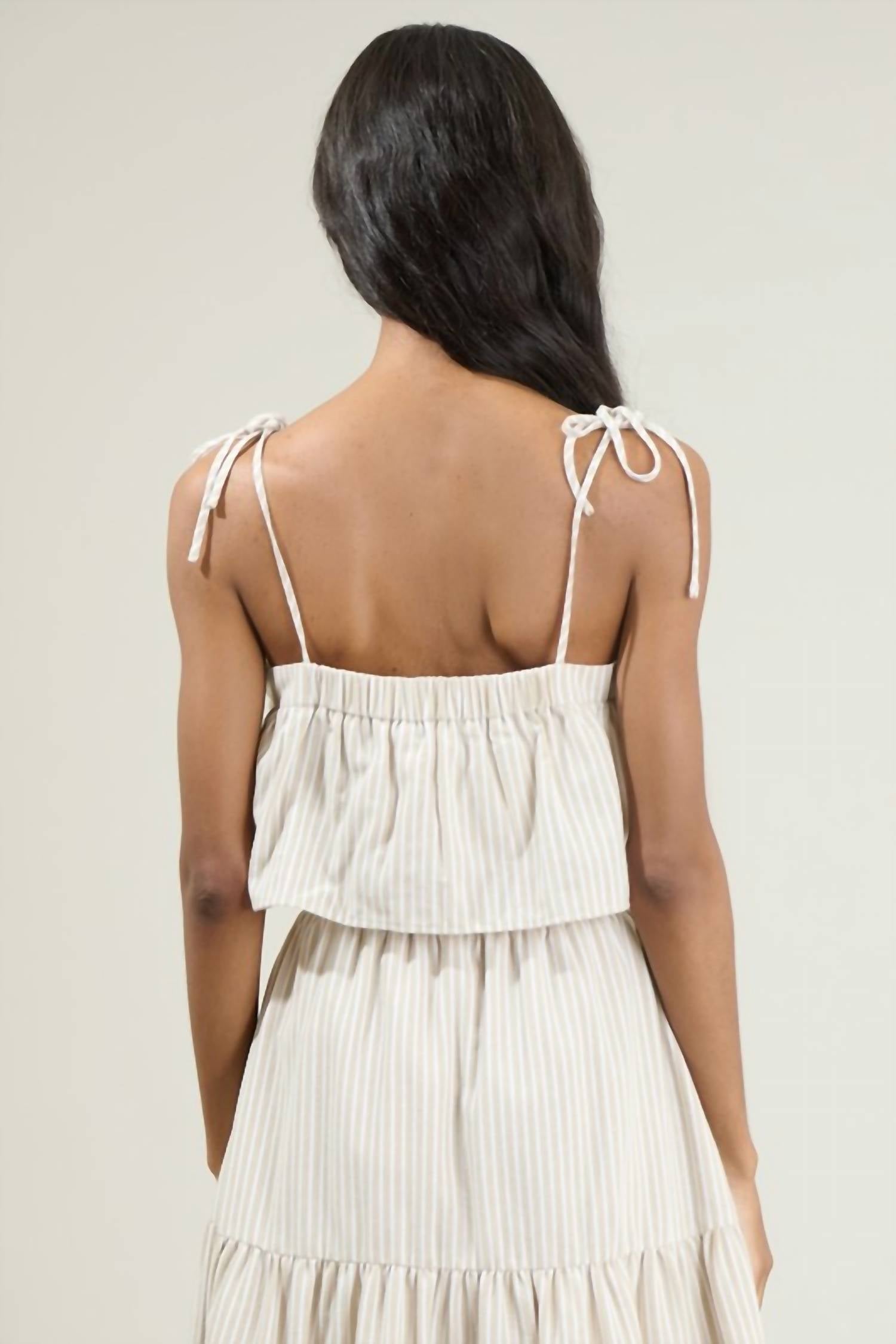 Sugarlips - Everlanes Striped Crop Top