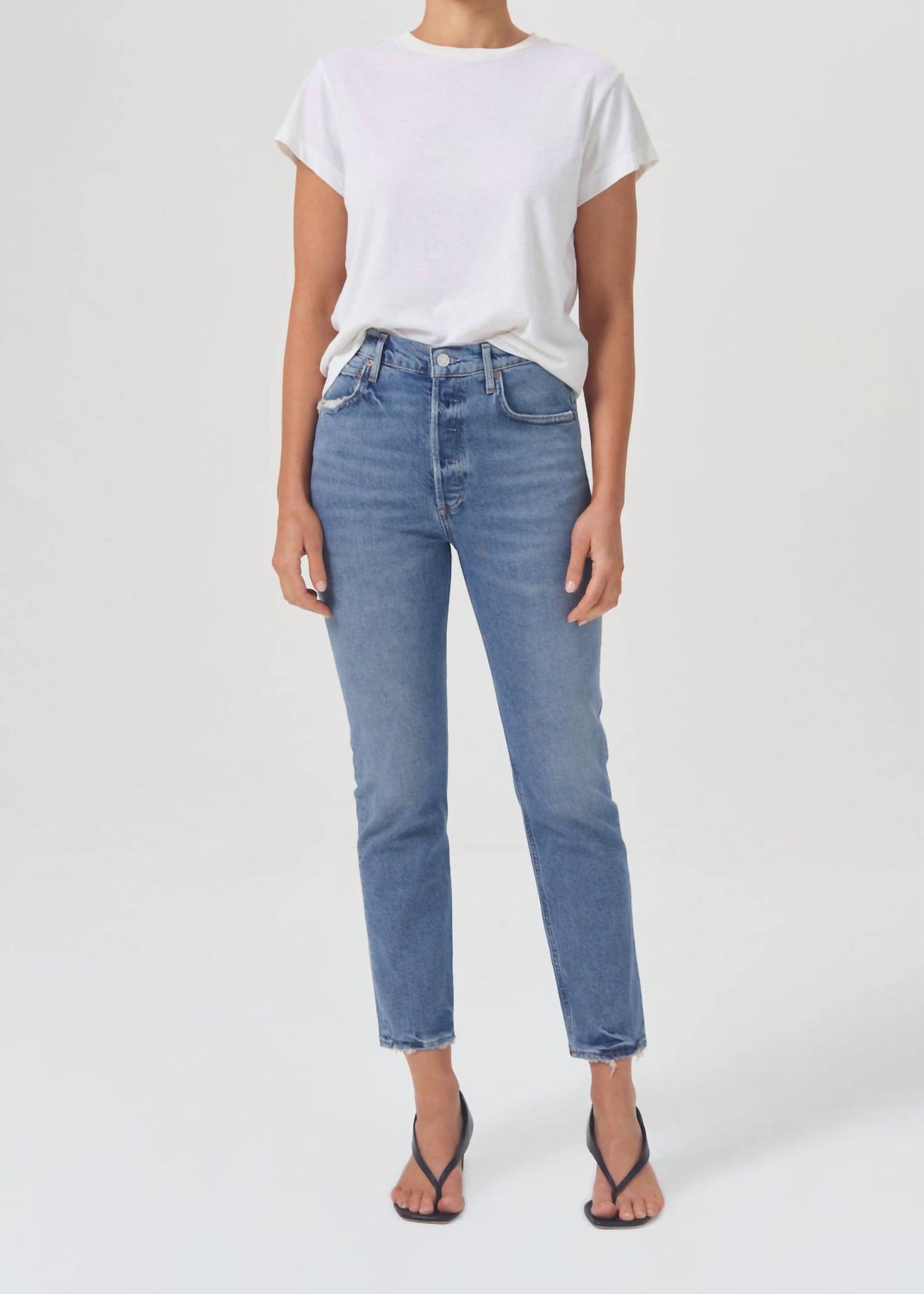 Agolde - RILEY HIGH RISE STRAIGHT CROP JEAN