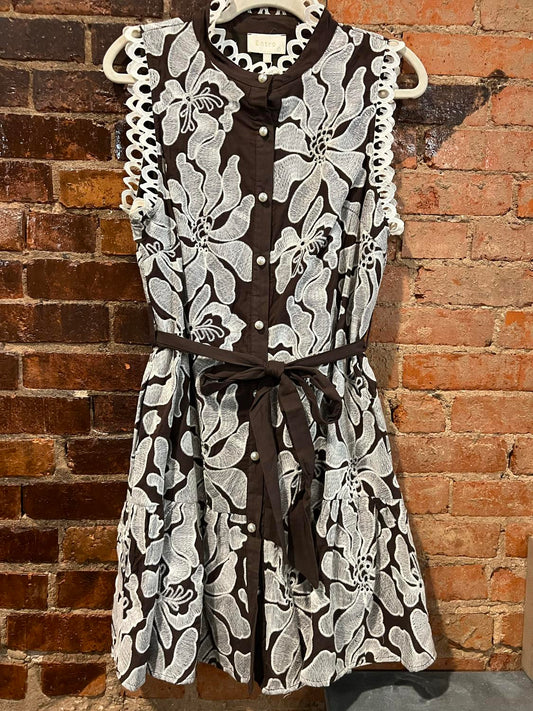 Entro - Women's Cotton Embroidered Dress