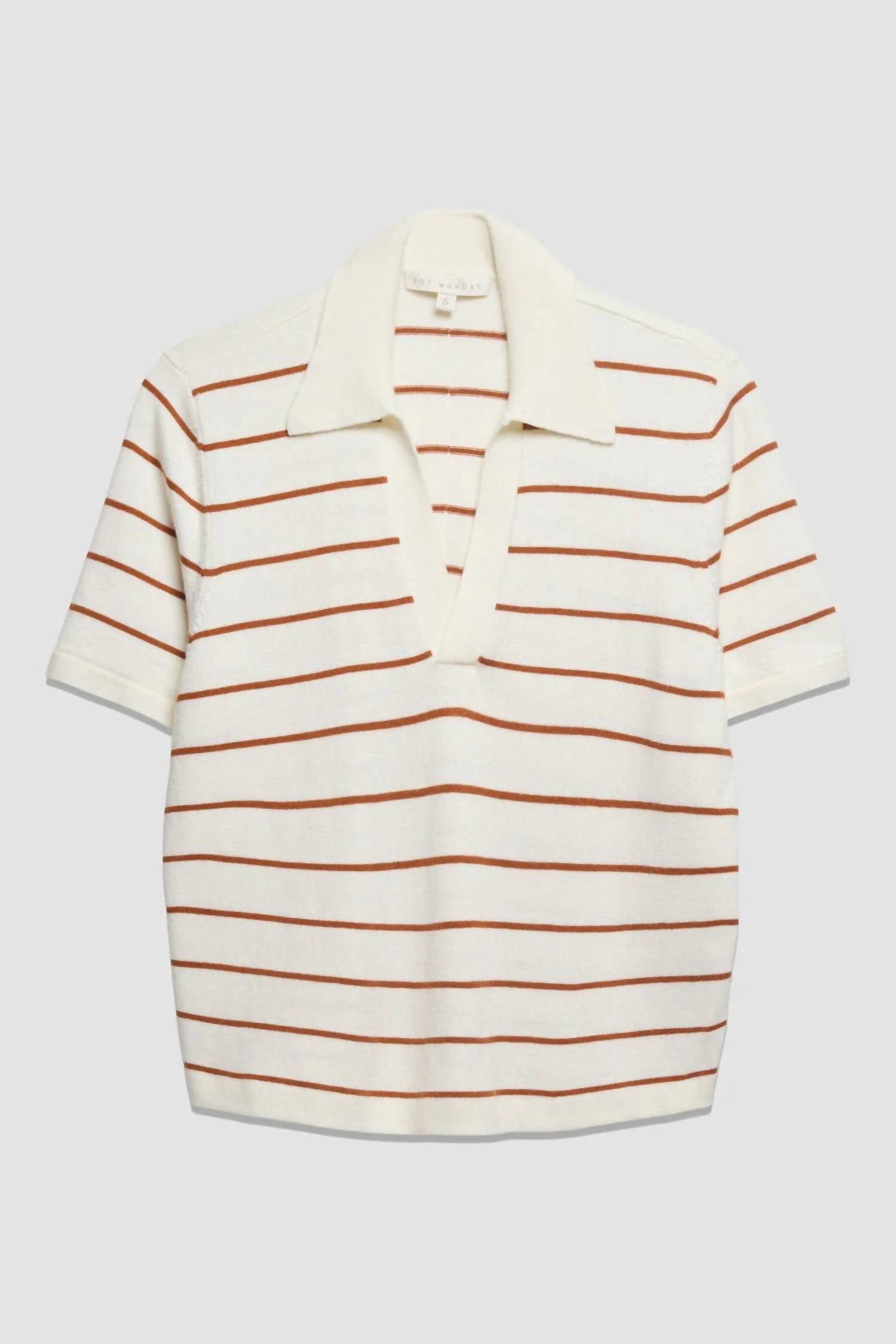 Not Monday - Noah V-neck Short Sleeve Top