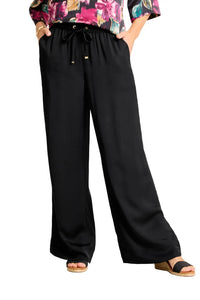 Tommy Bahama - Satin High Rise Wide-leg Pants