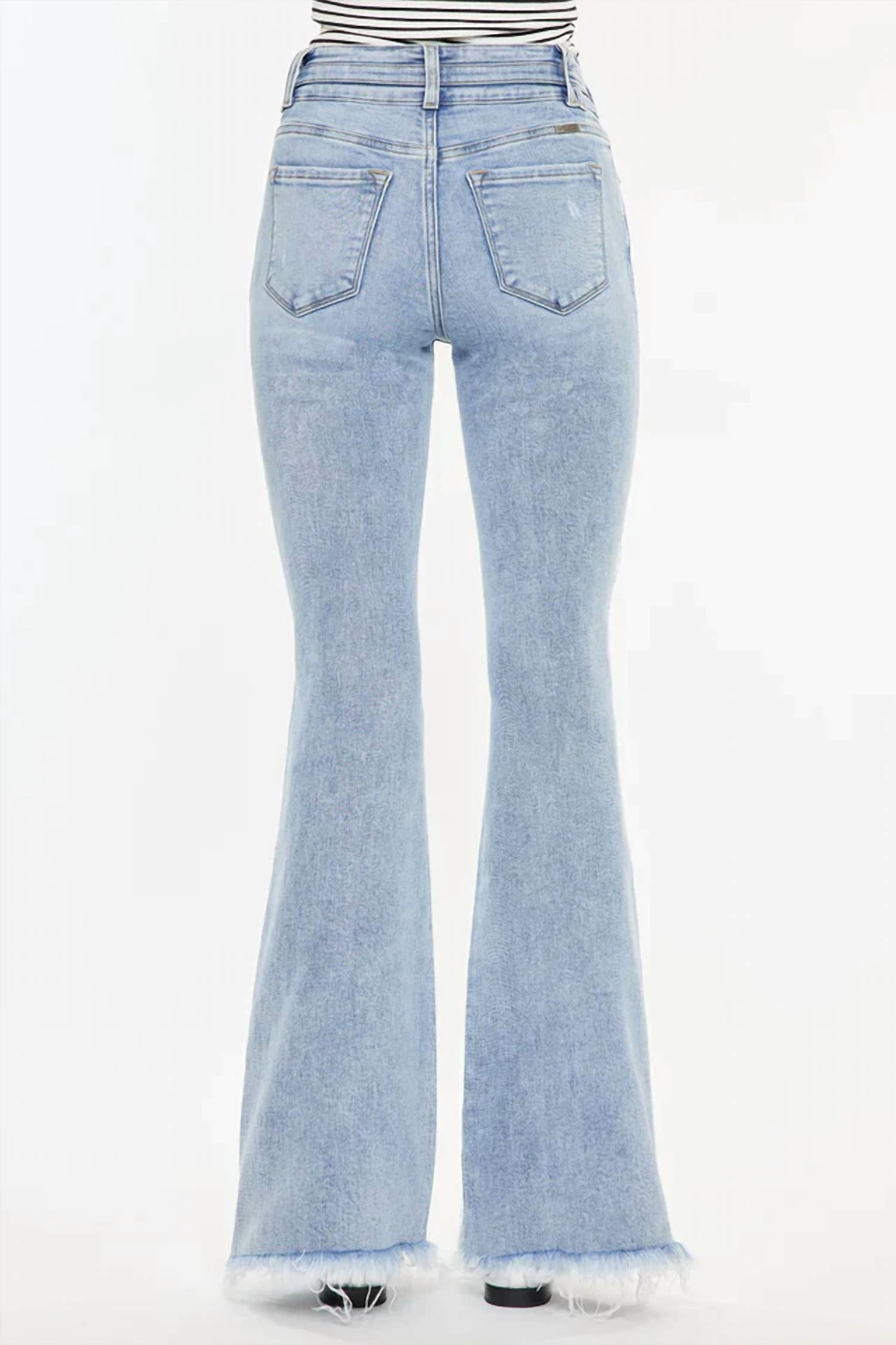 Kancan - Jazmin High Rise Flare Jeans