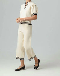 Sundays - Quinn Crop-wide Leg Pants