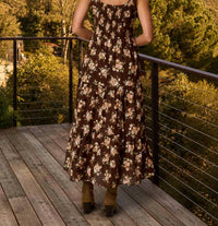 Blu Pepper - Golden Meadow Midi Dress