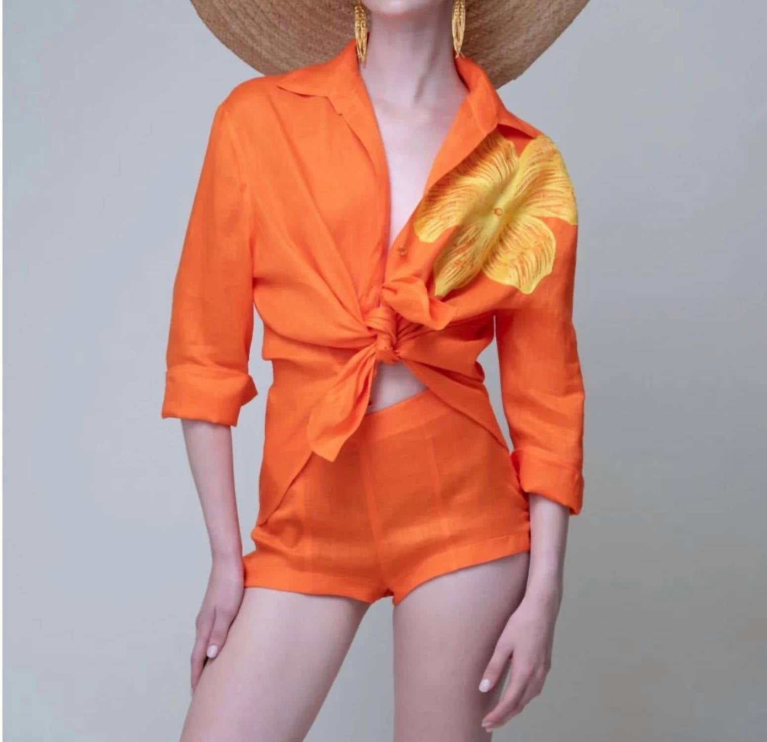 Maison Zoulias - Joanna Linen Shirt