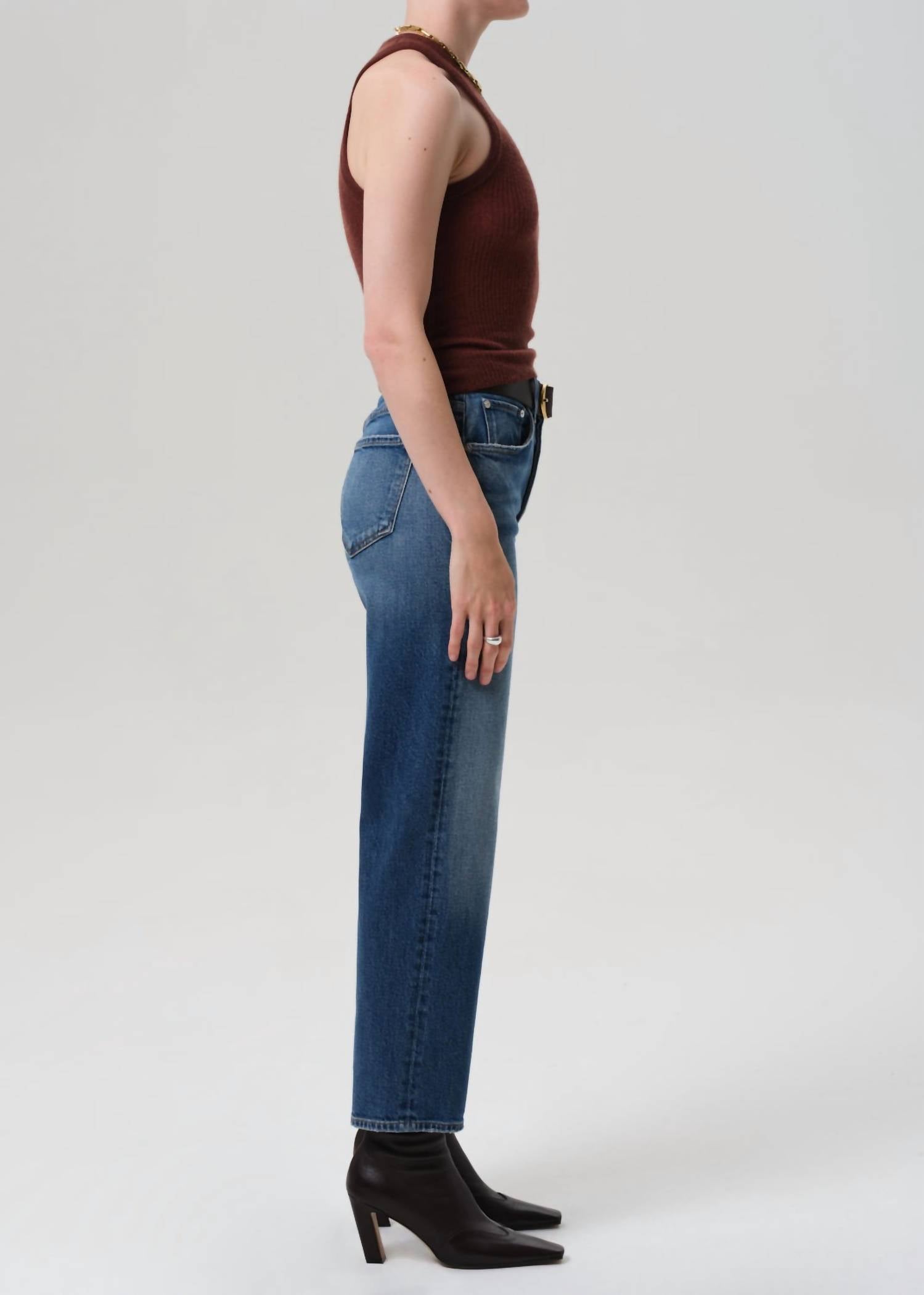Citizens Of Humanity - Delfina High Rise Straight Jeans