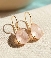 Schmuckoo - Women's Sienna Teardrop Gemstone Earrings