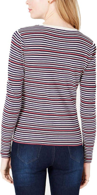 Maison Jules - Striped Crew Neck Sweater