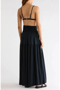 Elan - Ryan Smocked Midi Skirt
