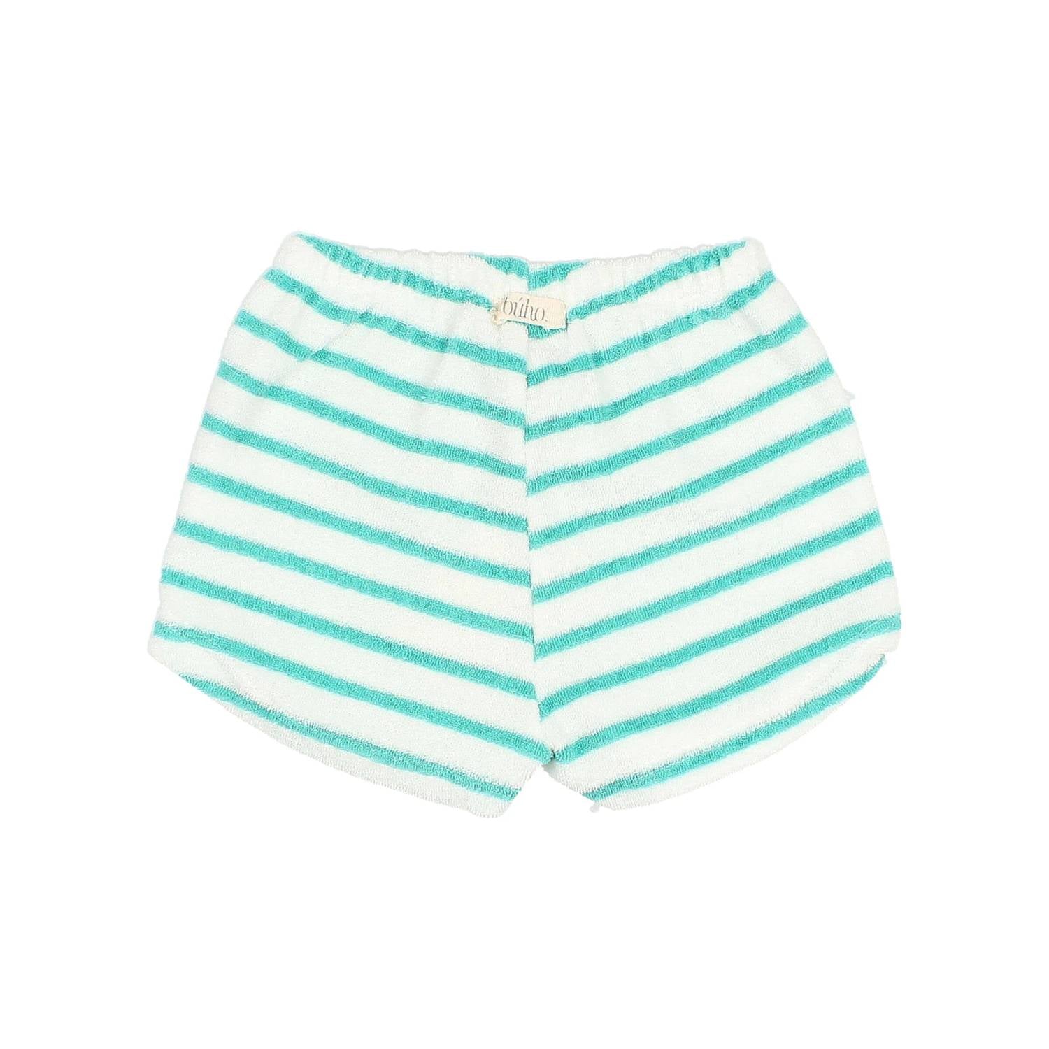 Búho - Kid's Terry Striped Shorts
