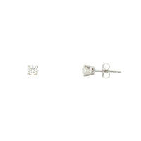 Aamiaa - 0.40 Carat Natural Diamond Round Brilliant Stud Earrings