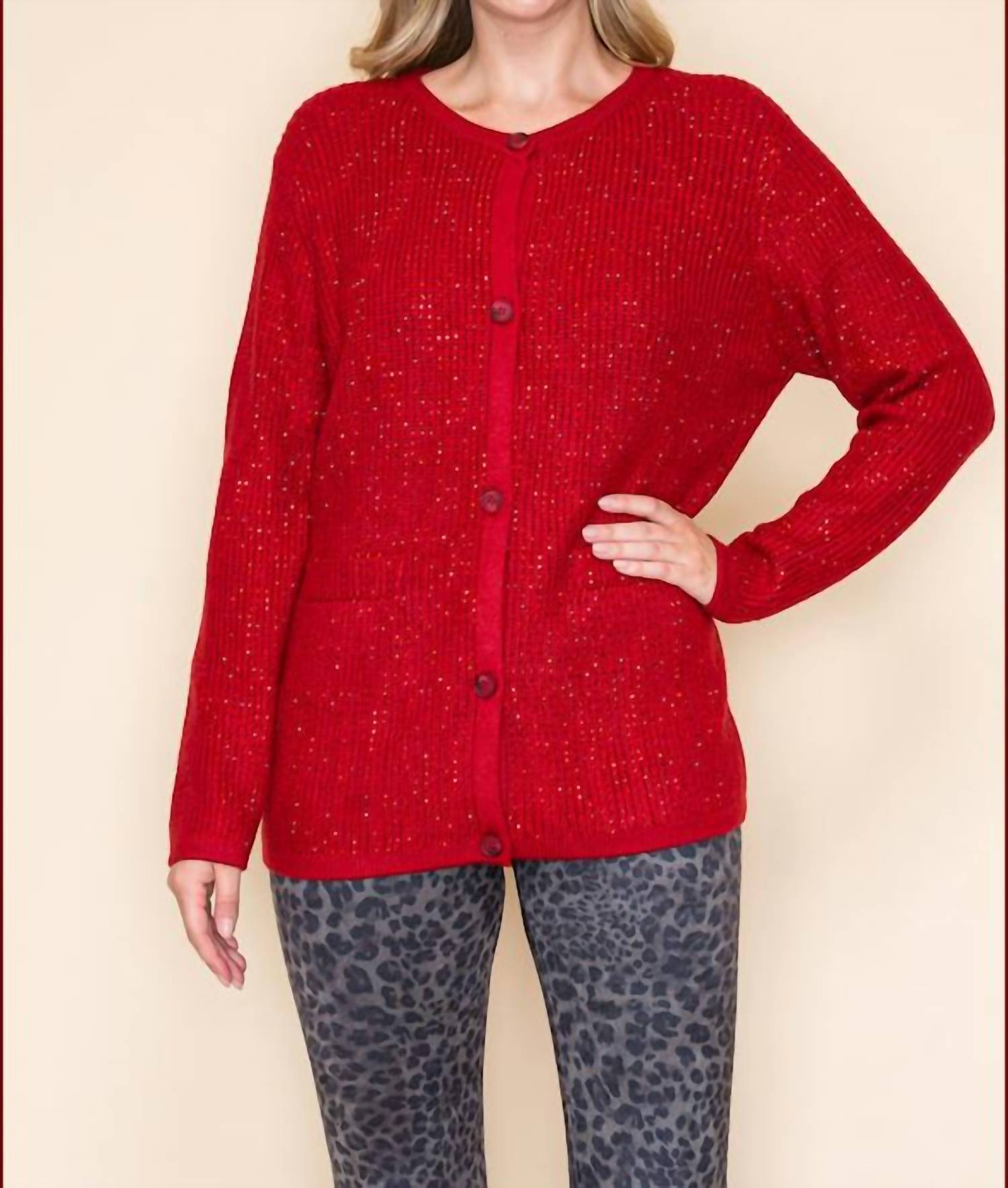 Vocal Apparel - Sparkle Cardigan