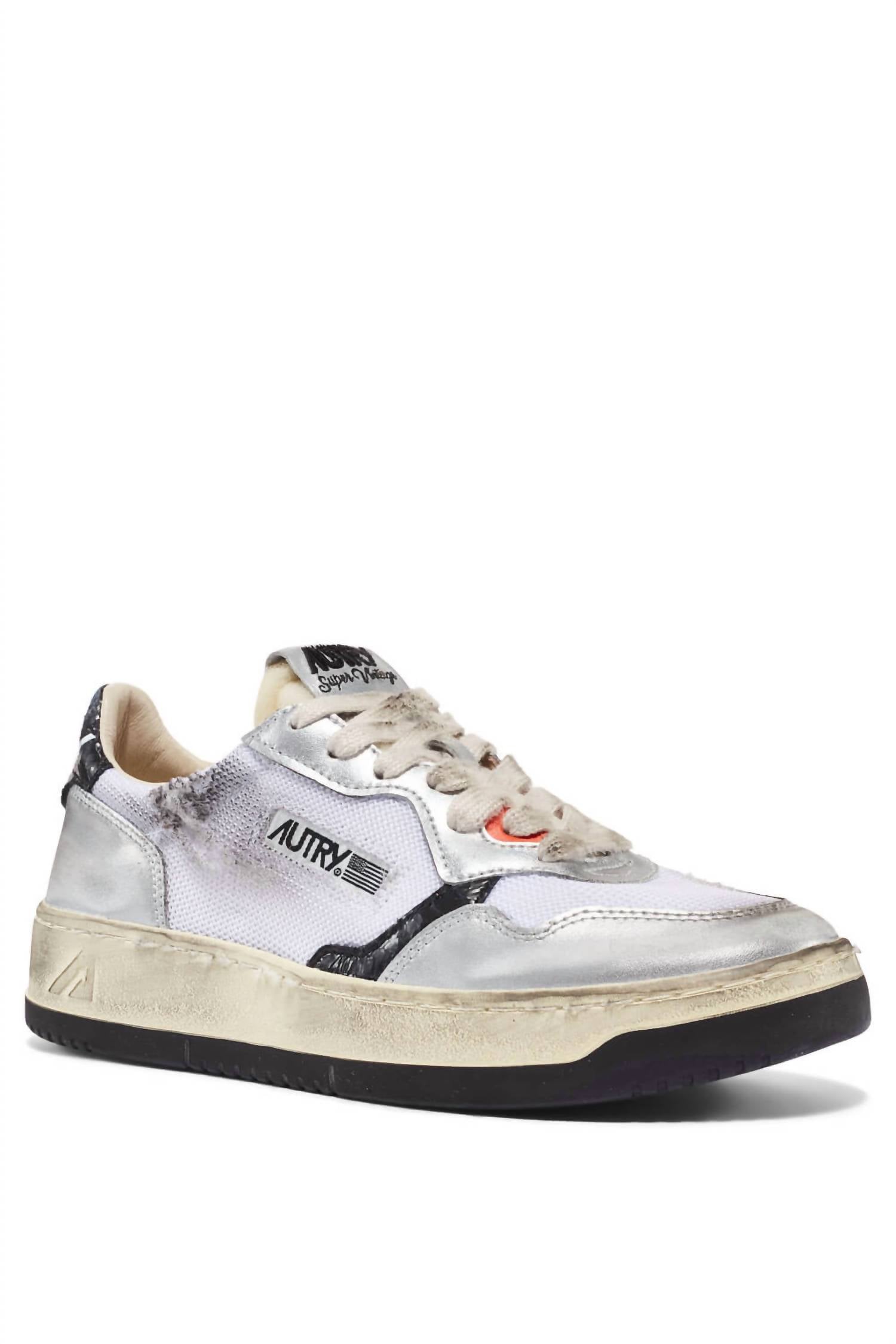 Autry - Women's Super Vintage Low Sneaker Shoes