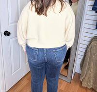 Skies Are Blue - Darlene Turtleneck Dolman Sweater