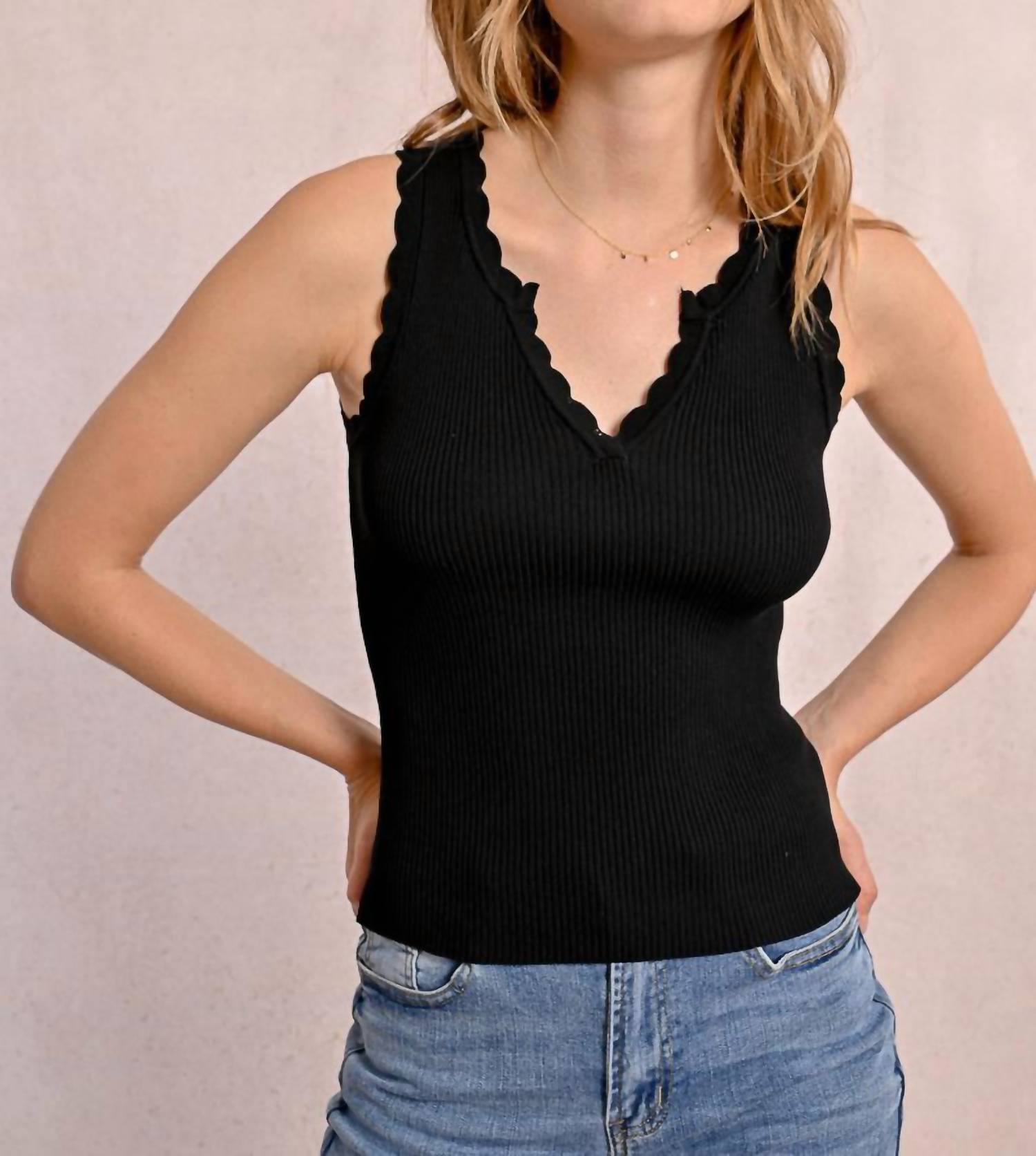 Molly Bracken - Knitted Tank Top