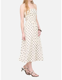 Blu Pepper - Strapless Midi Dress