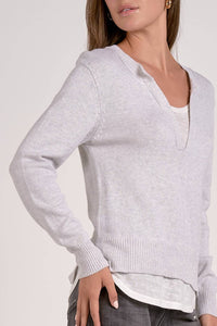 Elan - Layered V-neck Sweater