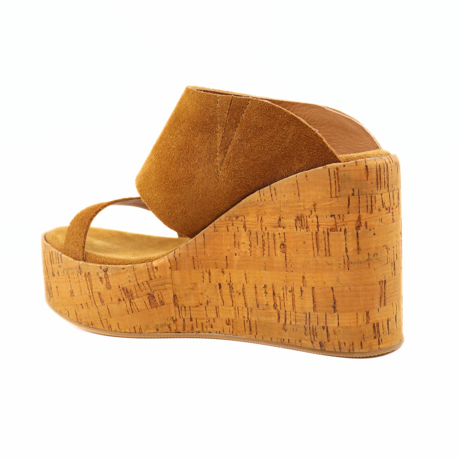 Antelope - Women's Aurora Cork Wedge Sandals
