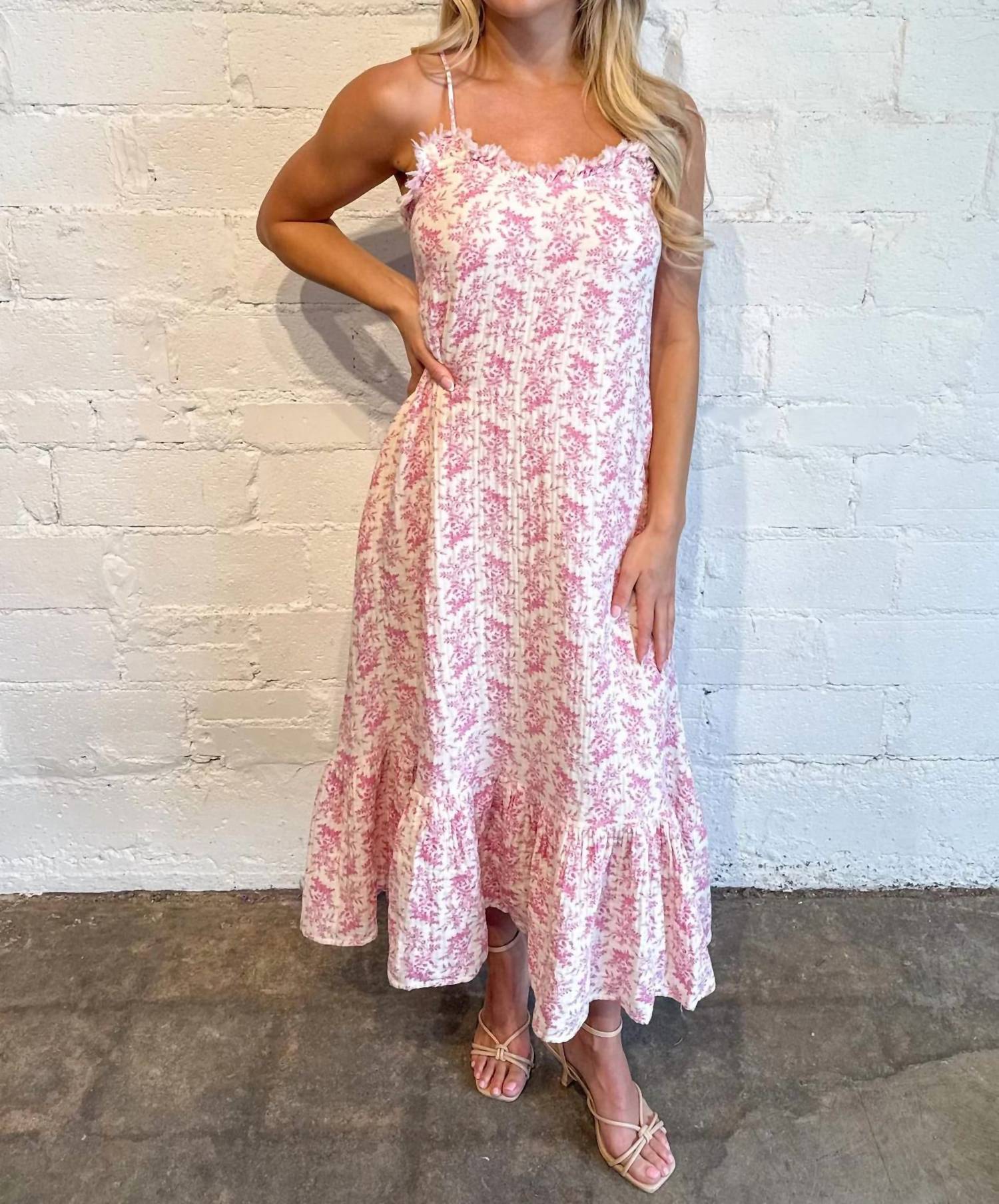 Olivaceous - Garden Maxi Dress