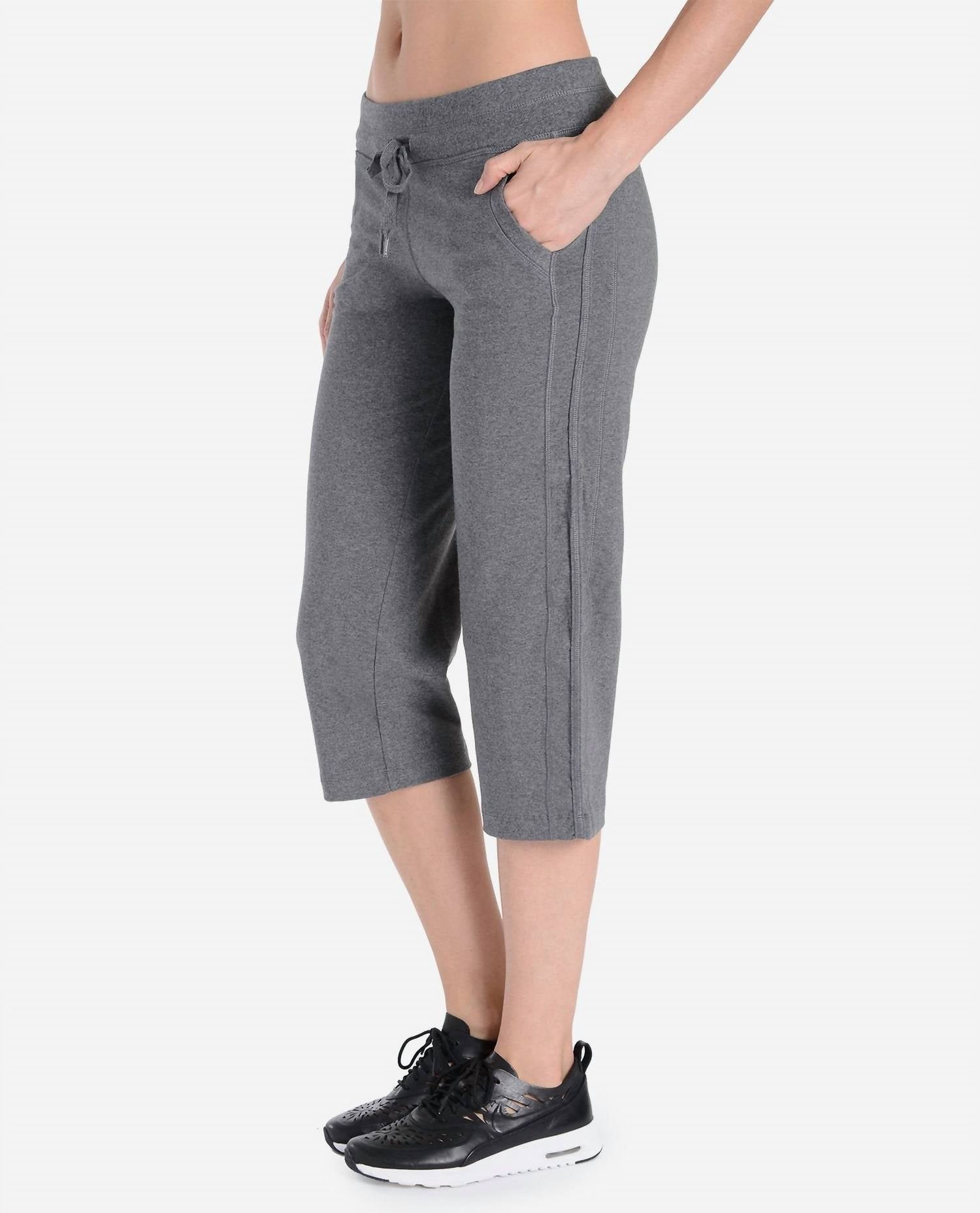 Danskin - Essentials Drawcord Crop Pants