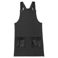 Deux Par Deux - Striped Leatherette Jumper