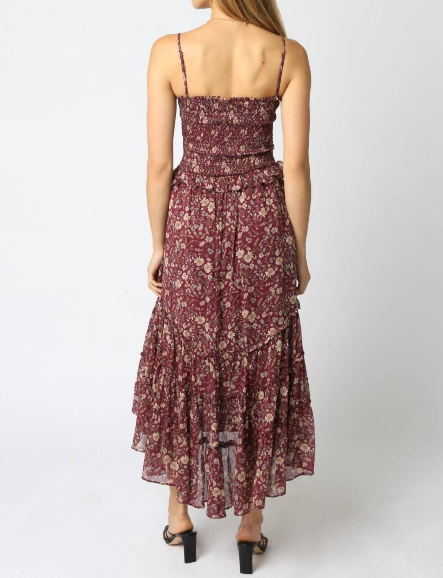 Olivaceous - Rey Midi Dress