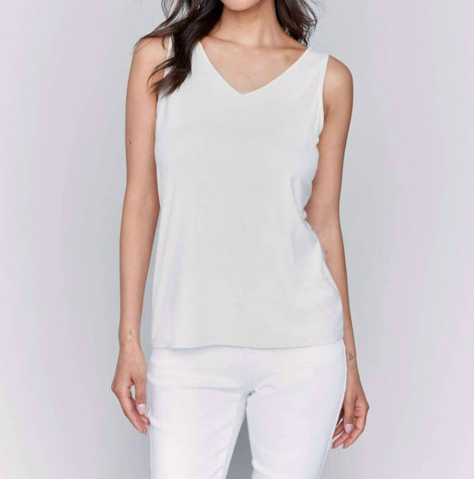 Charlie B - Reversible Bamboo Cami Sleeveless Top