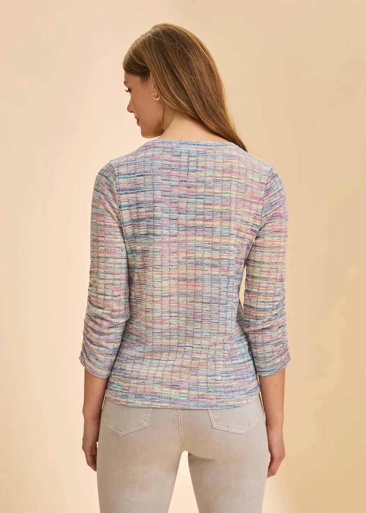 Fdj - Women's Sleeve V-neck Top