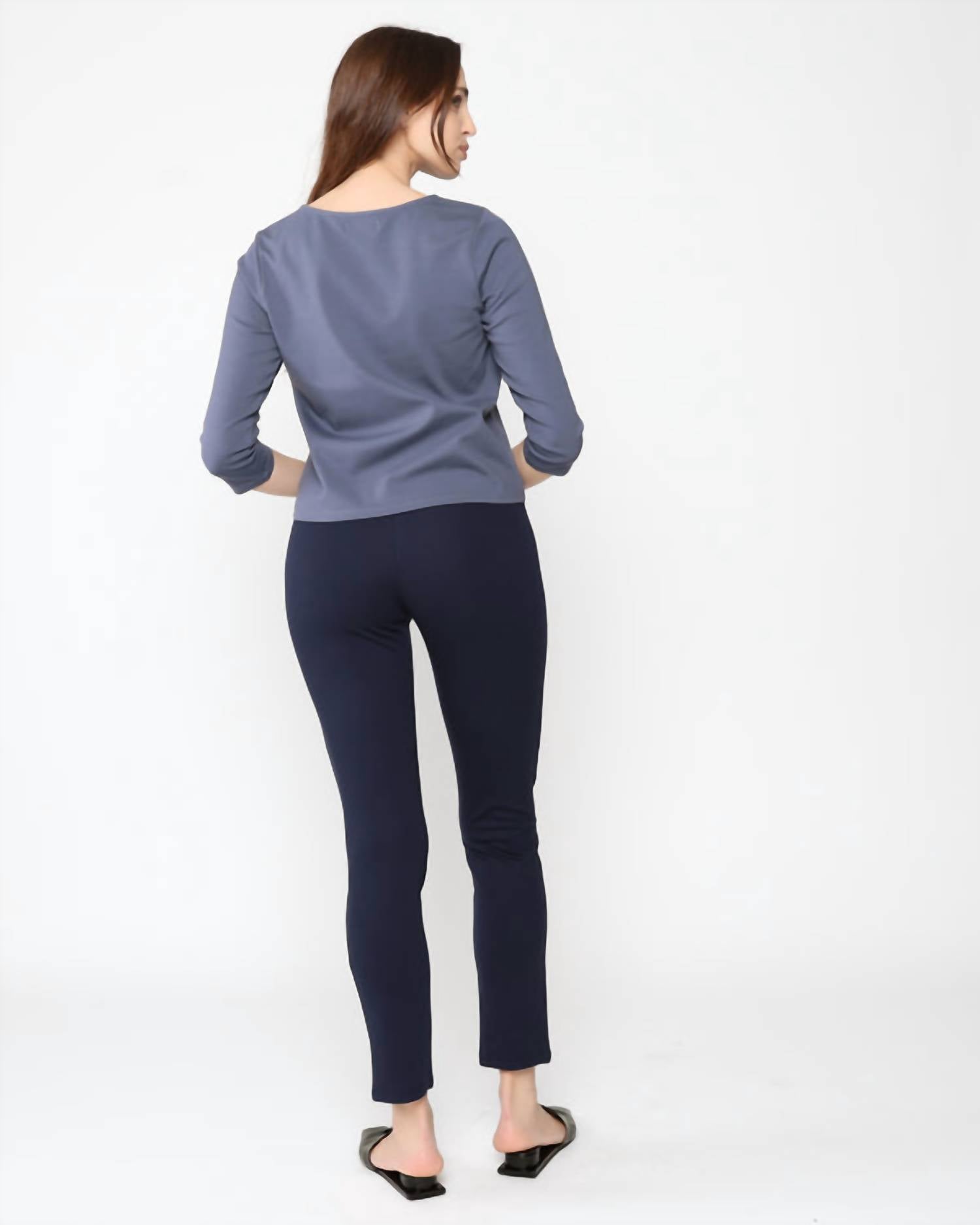 Ripley Rader - Ponte Knit Slim Leg Pants