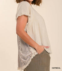 Umgee - Paisley Touch Top