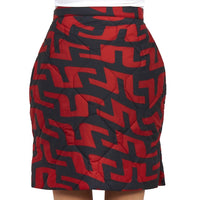 CARRIE PADDED SKIRT PRINT