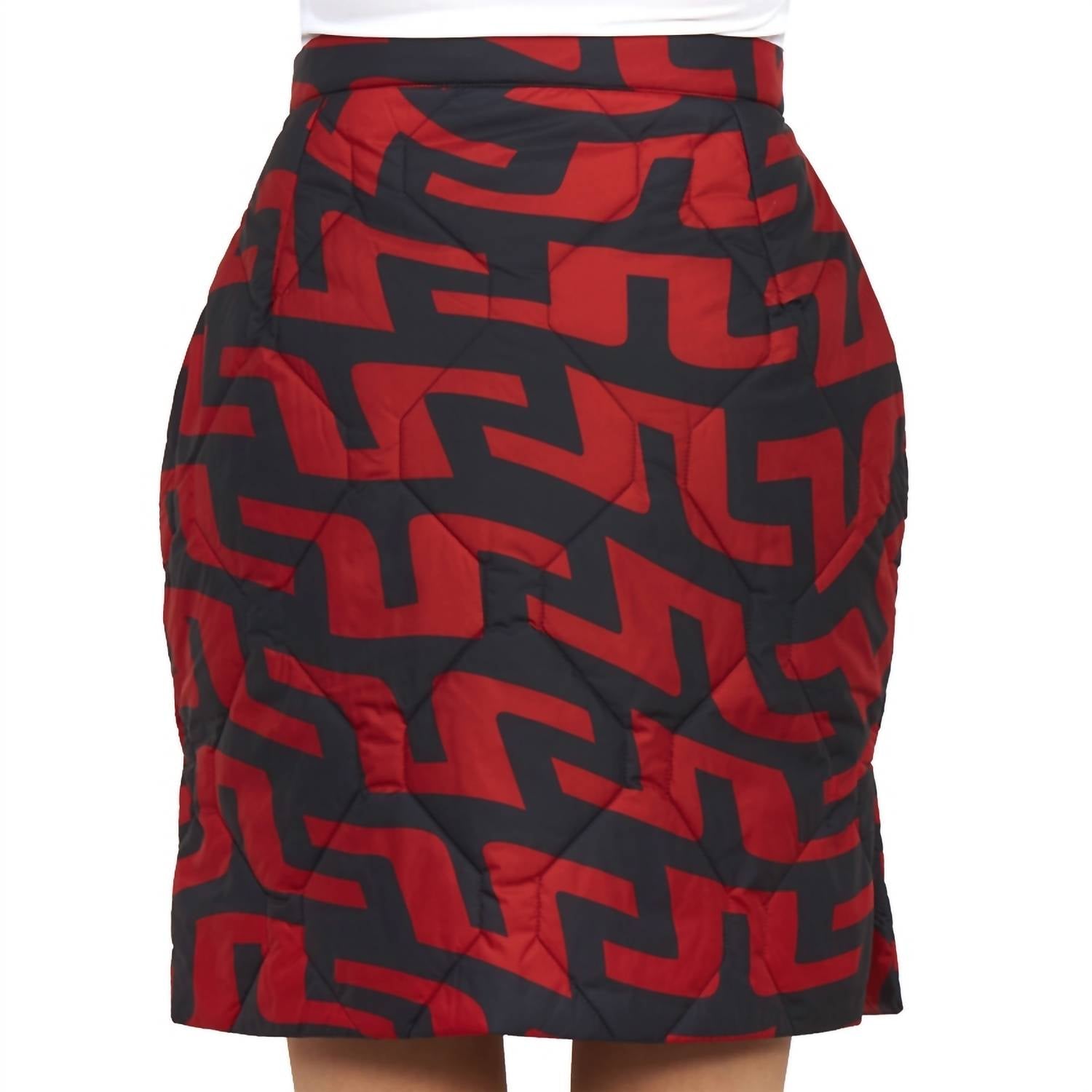 CARRIE PADDED SKIRT PRINT